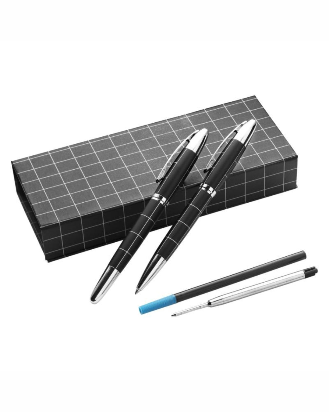 Parure Isabel penna a sfera e roller 00302
