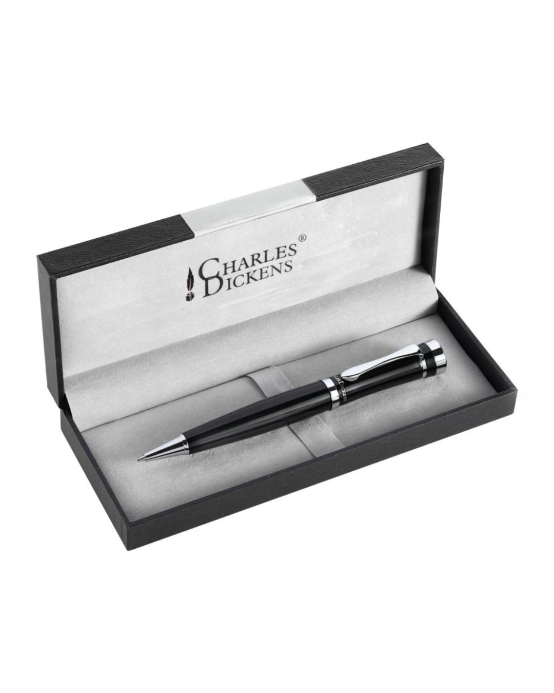 Penna a sfera Charles Dickens®, in metallo 00320
