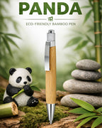 Penna a sfera Panda in bamboo 00196