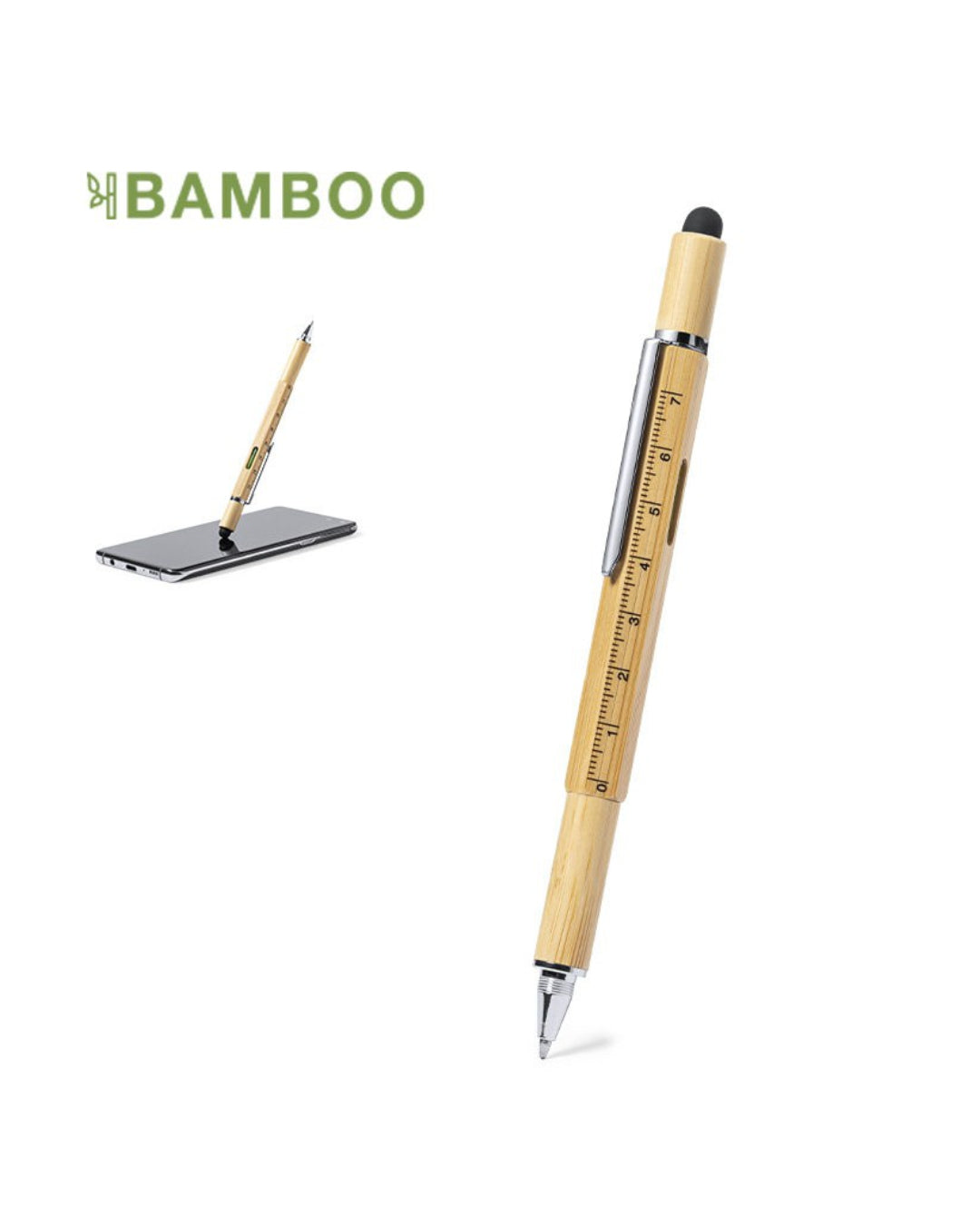 Penna multifunzione bambù 31 1581