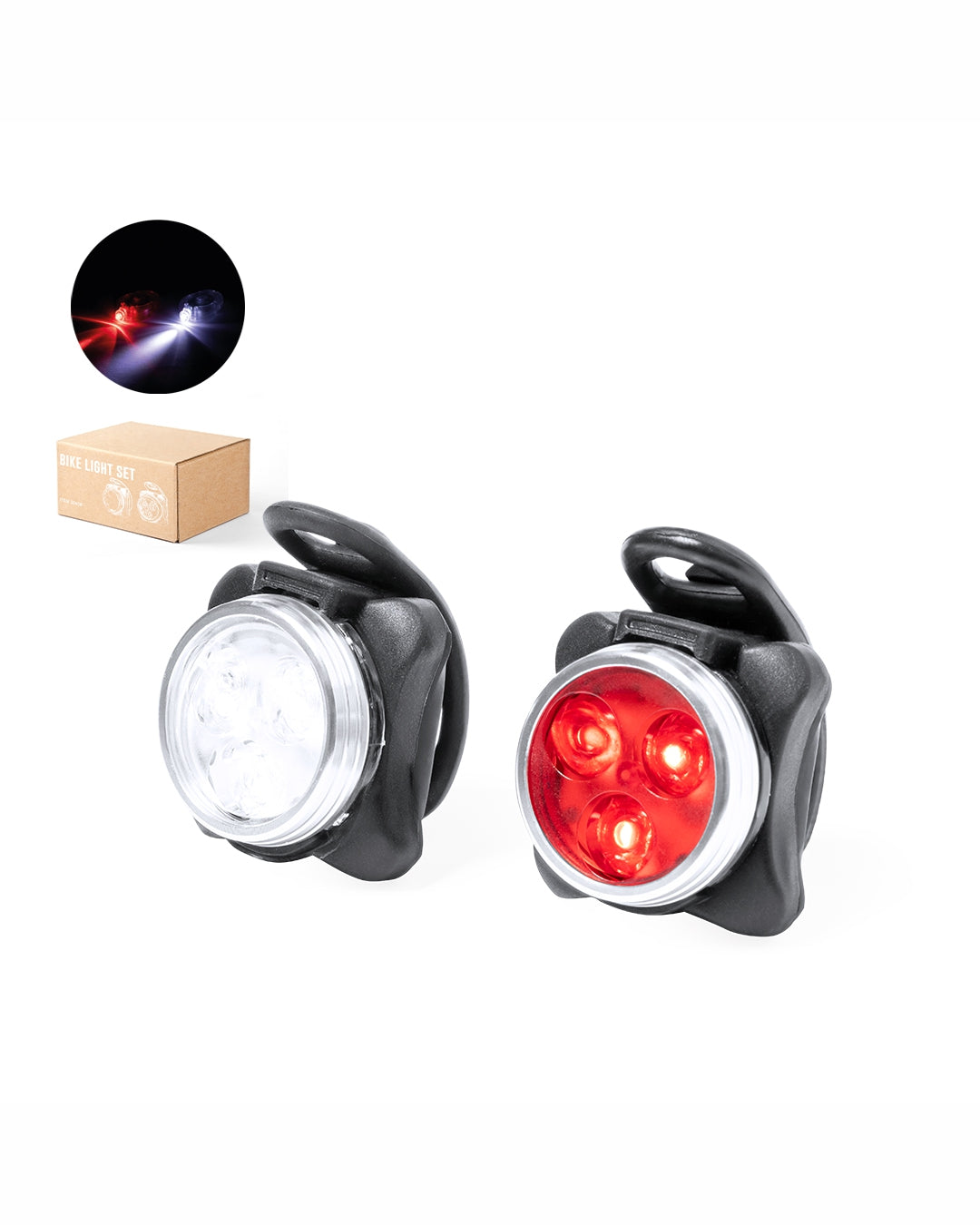REMKO Set 2 luci di sicurezza per bici 31 20438