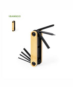 RUSELTON Multiutensile 7 funzioni in bambù e acciaio carbonio 31 20472