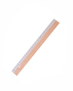 Righello in legno personalizzato Woody 30 cm 00500