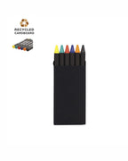 Set 6 pastelli a cera colorati 00558