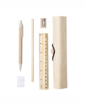 Set astuccio in legno con 5 accessori 00564