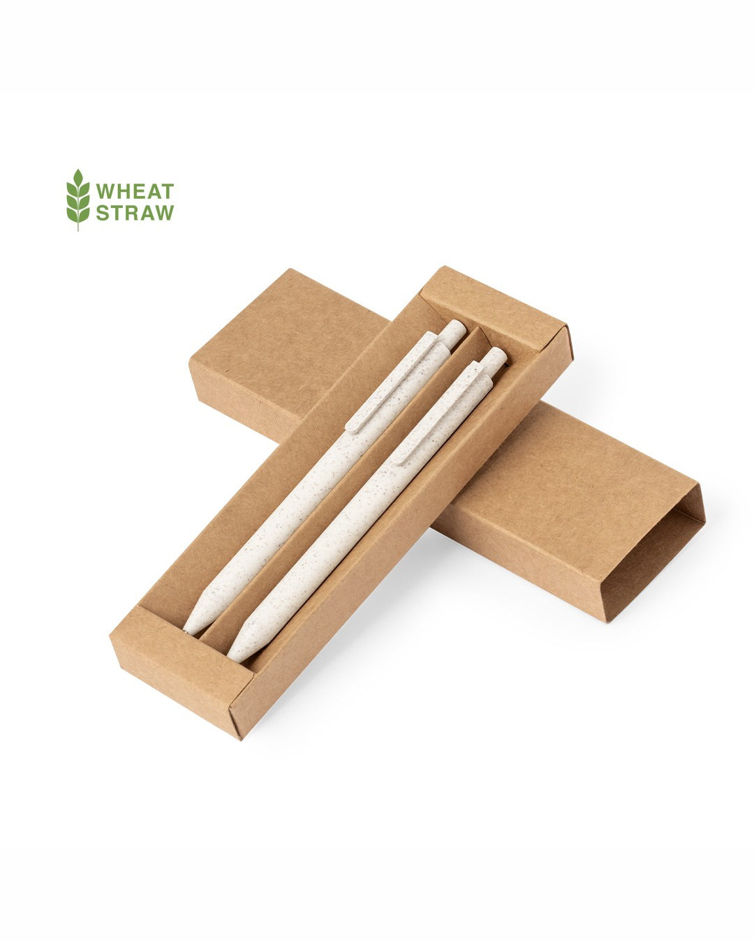 Set penna e matita meccanica in fibra di grano 00213