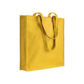 04139 Borsa cotone colorato 280gr con soffietto 38x42x8