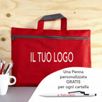 Cartella con chiusura lampo 01501