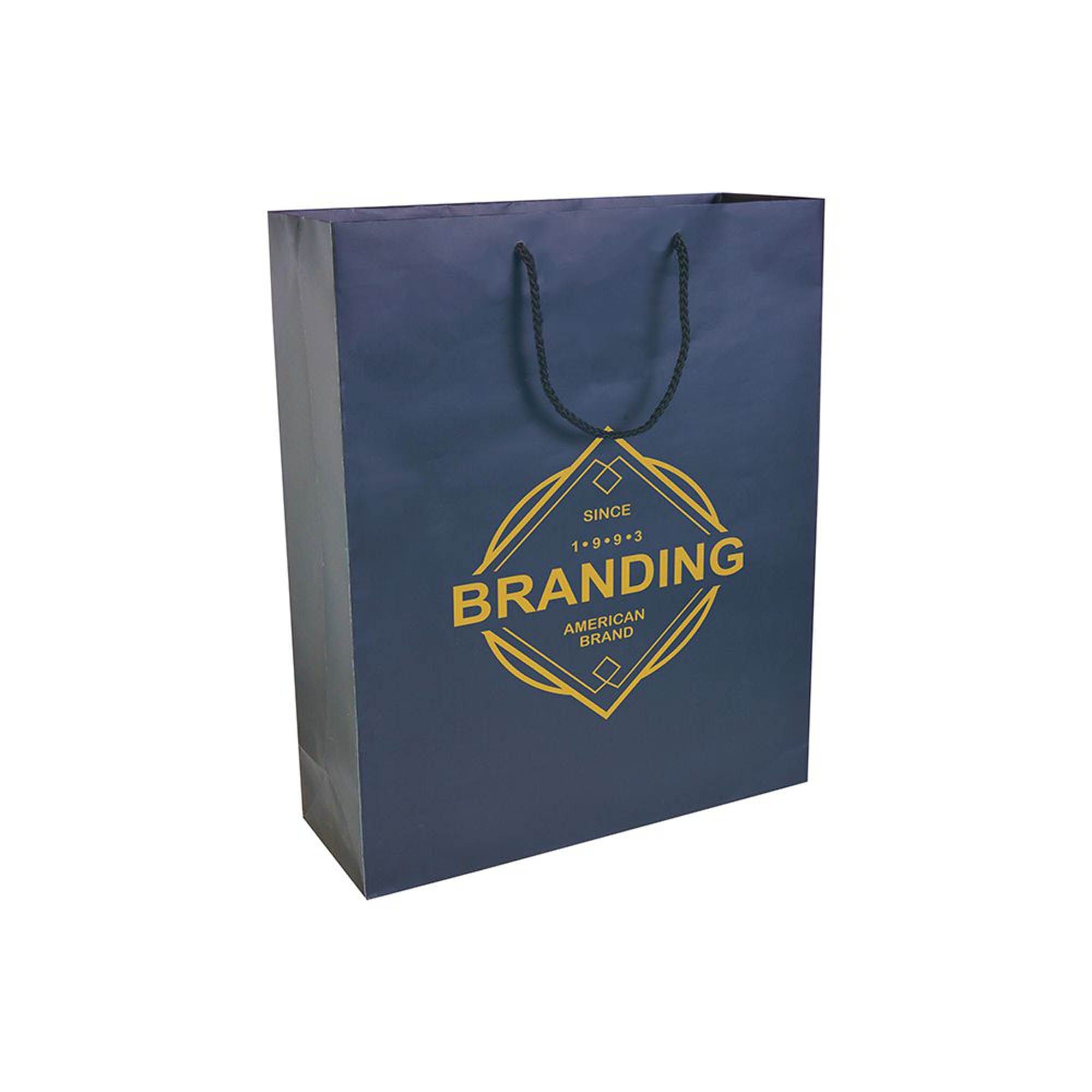 Shopper carta laminata opaca 22x29x10 05185