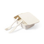 Porta pranzo con posate PP 700ml 31 1124