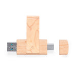 Chiavetta USB OTG in Legno 16GB 06009