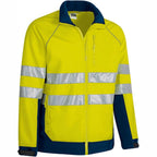 TACOMA Giacca Pile softshell Impermeabile Alta Visibilità