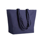 04142 Borsa cotone colorato 280gr con soffietto alla base 50x35x16