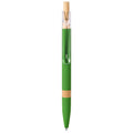 Penna a sfera in alluminio soft touch e bambù 00240