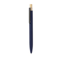 Penna biro in alluminio riciclato e bambù 00177
