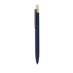 Penna biro in alluminio riciclato e bambù 00177