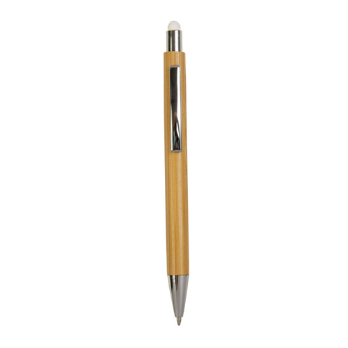 Penna in bambù con gommino touch 00232