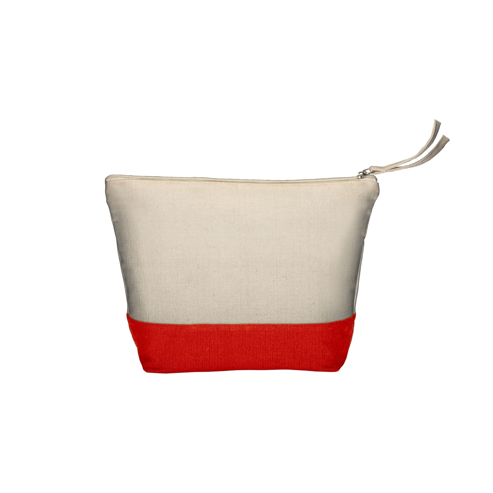 Beauty case in cotone 280gr con soffietto 04401