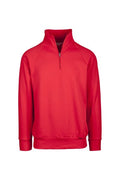 Felpa collo zip IT503