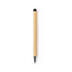 Matita eterna bambù con righello e gommino touch screen 00226