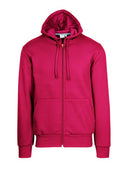 Felpa French Terry con cappuccio zip lunga IT380