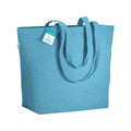 04307 Shopper cotone riciclato 280 gr/mq con soffietto alla base 50x37x17