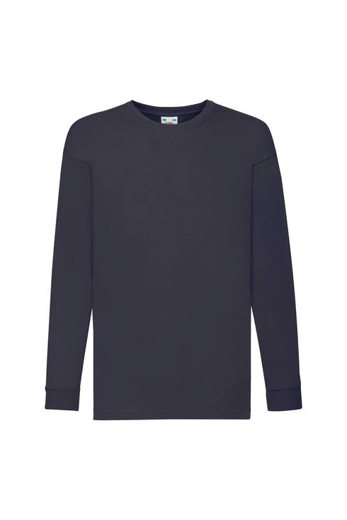Valueweight maglia bambino girocollo manica lunga F61007