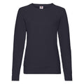Felpa leggera donna French Terry girocollo raglan F62146