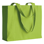 04125 Borsa cotone colorato 200gr con soffietto 40x35x12