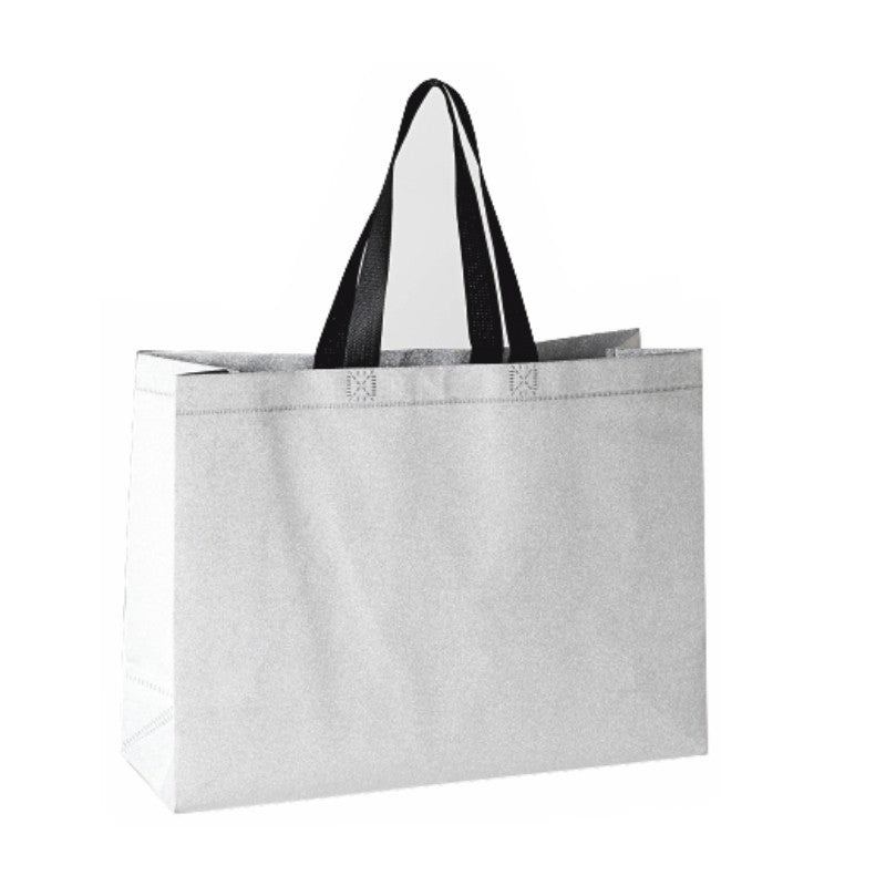 04099 Borsa TNT Laminato con glitter 40x30x12