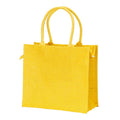04157 Borsa juta con zip e tasca interna 34x38x19