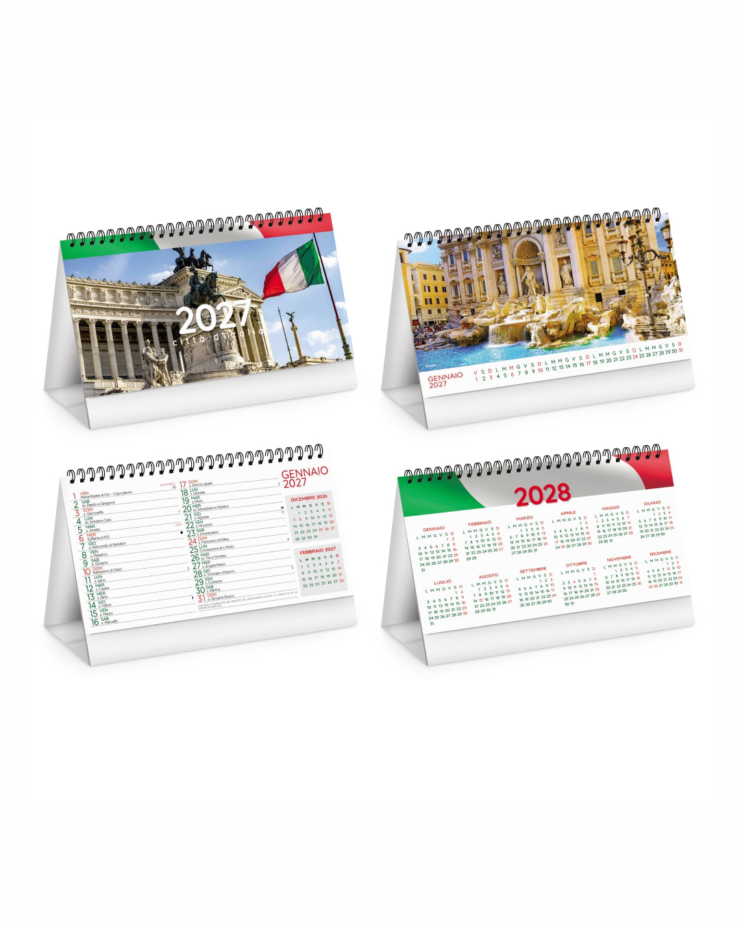 Calendario da tavolo Città d'Italia 07575