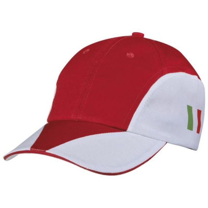 Cappellino 8 pannelli bicolore sandwich 03564