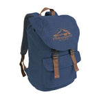 04096 Zaino in poliestere two tone