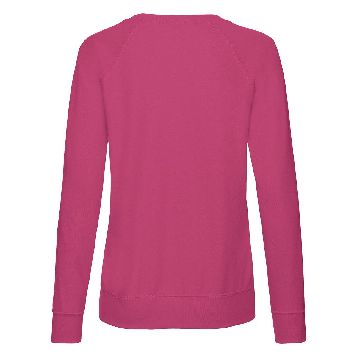 Felpa leggera donna French Terry girocollo raglan F62146