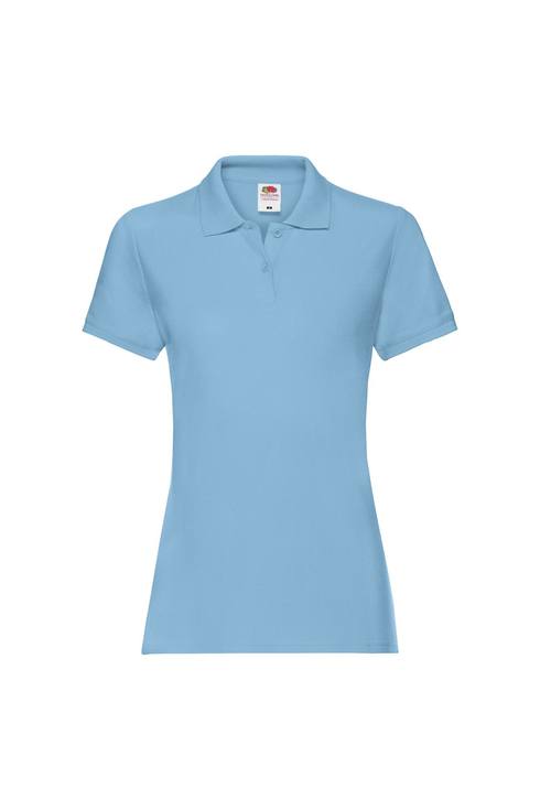 Polo donna pique' premium manica corta F63030