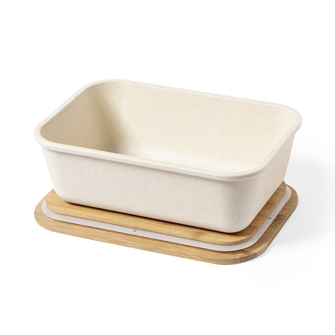 Porta pranzo PP con coperchio bambù 1L 31 1125