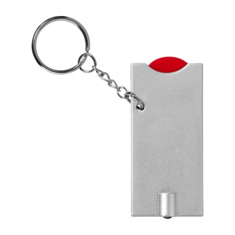 Portachiavi con gettone per carrello 03053