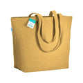 04307 Shopper cotone riciclato 280 gr/mq con soffietto alla base 50x37x17