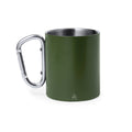 Tazza da viaggio in acciaio inox RICICLATO personalizzata 03092