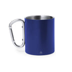 Tazza da viaggio in acciaio inox RICICLATO personalizzata 03092