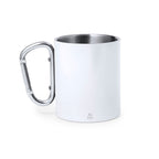 Tazza da viaggio in acciaio inox RICICLATO personalizzata 03092
