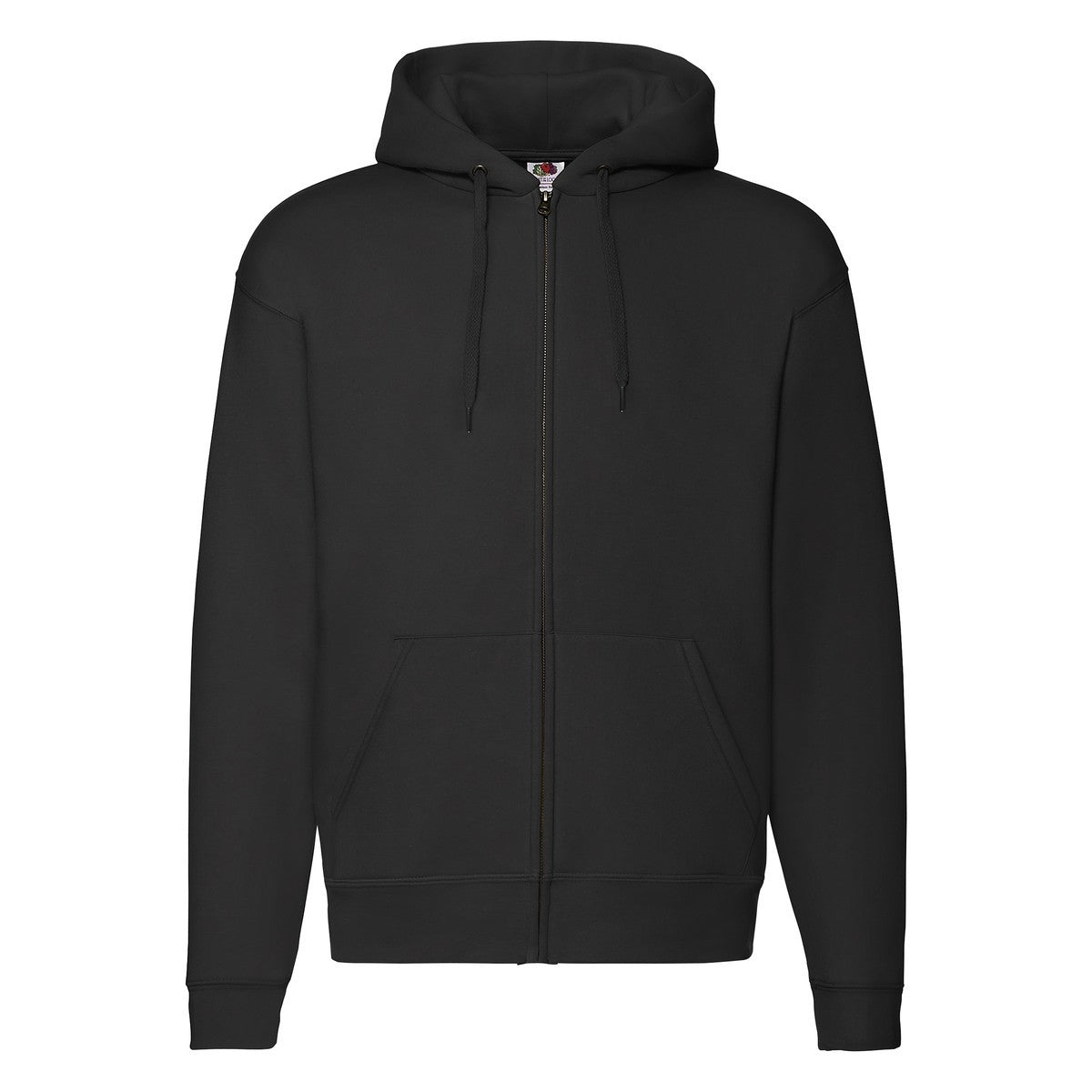 Premium felpa cappuccio zip lunga F62034