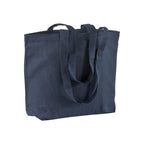 04141 Borsa cotone colorato 120gr con soffietto alla base 40x30x10