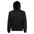 Classic felpa cappuccio zip lunga F62062