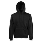 Classic felpa cappuccio zip lunga F62062