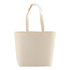 04123NT Borsa cotone naturale 135gr con soffietto alla base 50x38x15