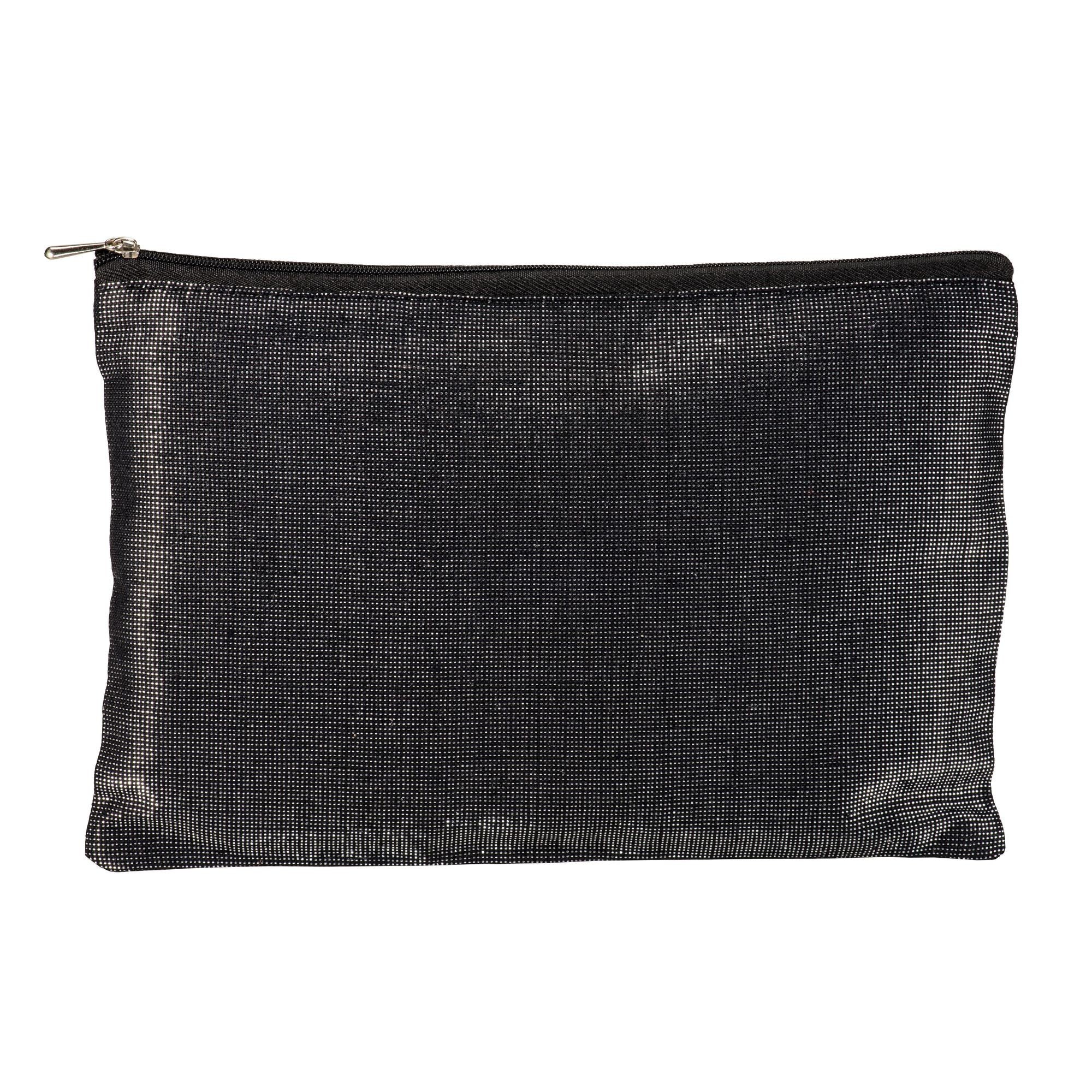 04291 Beauty case in policotone brillante con zip