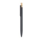 Penna biro in alluminio riciclato e bambù 00177