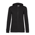 Organic Felpa French Terry donna cappuccio zip lunga CWW36B